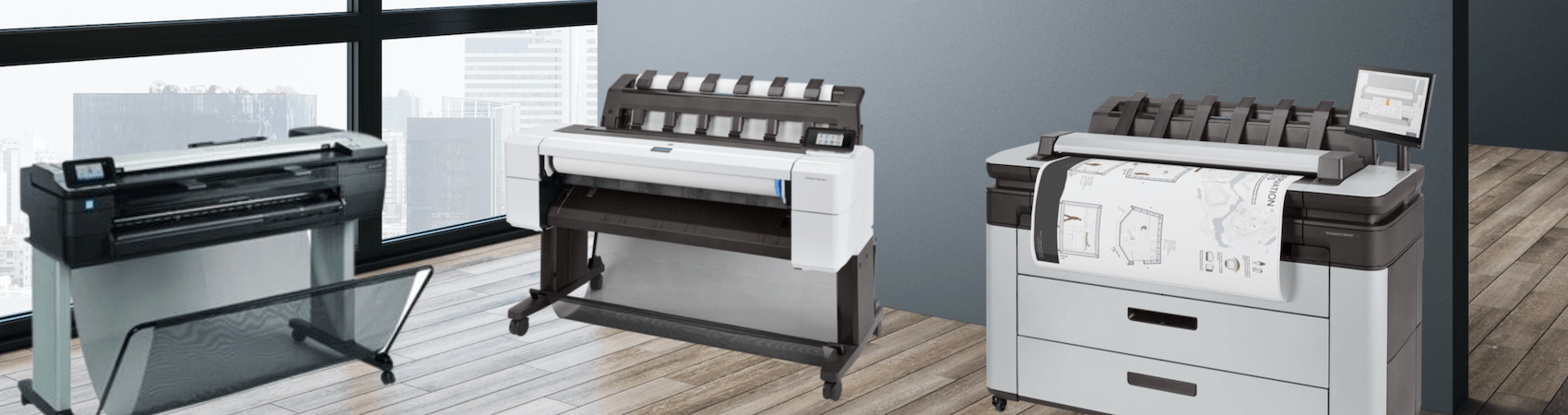 Compact Large Format Printer Compact HP DesignJet Printer