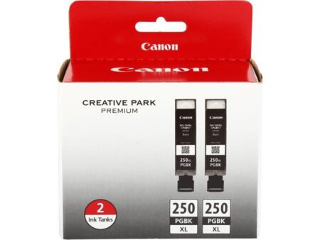 Canon PGI-250xl High Yield Black Ink Cartridge 2-Pack