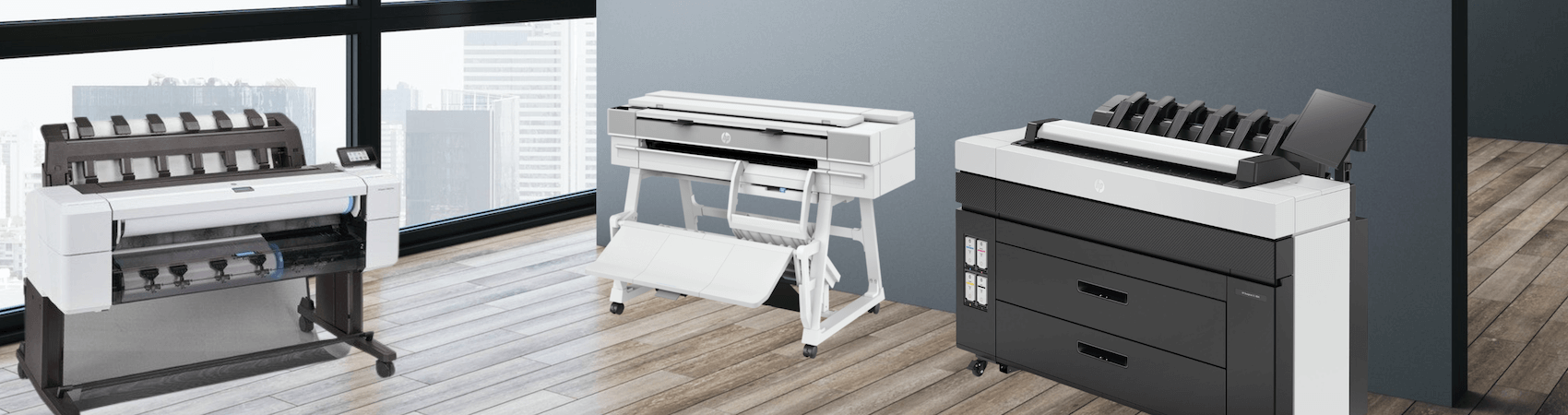 Compact HP DesignJet Printer