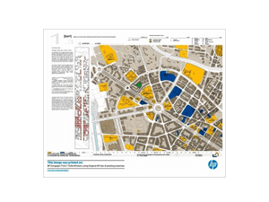 Large-Format Digital Prints, HP color plan example