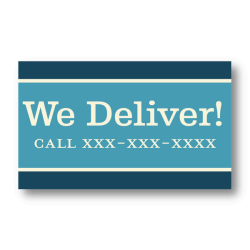 We Deliver