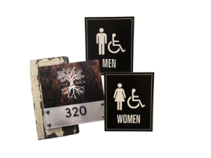 Room Plates and ADA Compliant Signs