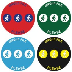single file please single file please
